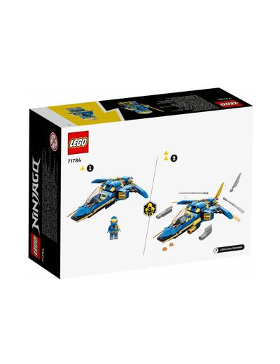 Klocki LEGO Ninjago 71784 Odrzutowiec ponaddźwiękowy Jaya EVO - 146 elementów,wiek 6 +