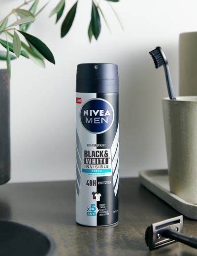 Nivea Men Black & White Fresh Antyperspirant spray 150 ml