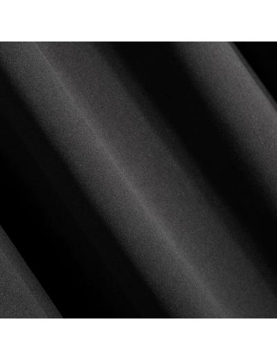 Zasłona jednokolorowa zaciemniająca -czarna - 135x270cm