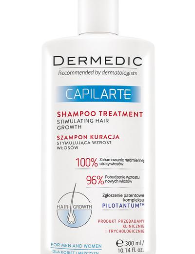 Dermedic Kuracyjny szampon stymulujący wzrost włosów CAPILARTE 300ml