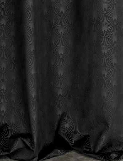 Zasłona gotowa julia 140x250 cm czarny