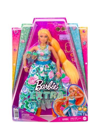Lalka Barbie Extra Fancy sukienka w kwiaty