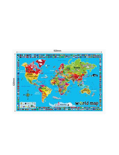 Mata edukacyjna- Mapa świata