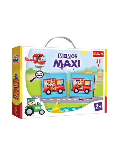 Gra dla dzieci - Memos Maxi Pojazdy wiek 2+