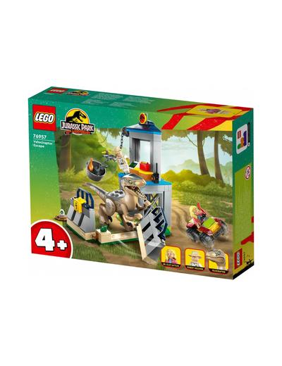 Klocki LEGO Jurassic World 76957 Ucieczka welociraptora - 137 elementy, wiek 4 +
