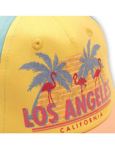 Czapka z daszkiem kolorowa z nadrukiem Los Angeles
