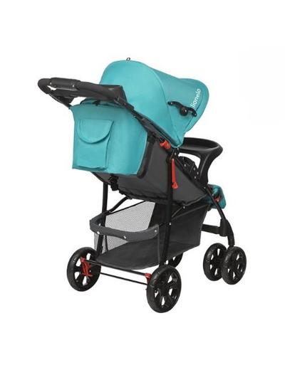 Wózek spacerowy z torbą LIONELO EMMA PLUS Vivid Turquoise