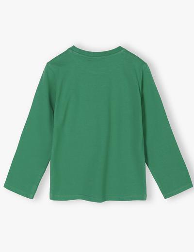 Zielona bluzka z długim rękawem dla chłopca- Awesome