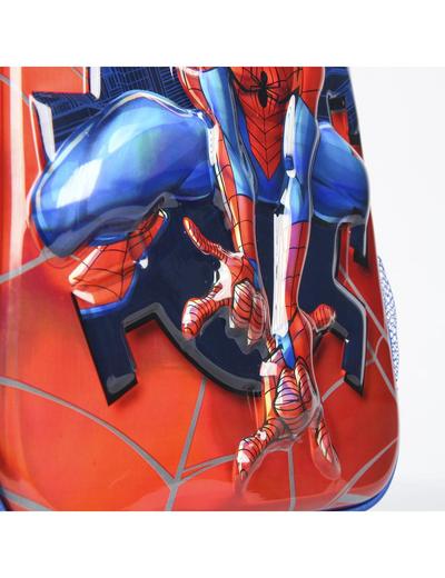 Plecak 3D na kółkach z rączką Spiderman