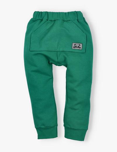 Spodnie chłopięce baggy zielone