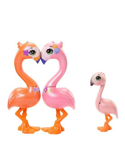 Lalka Enchantimals Rodzina Flamingów Florinda Flamingo + 3 Zwierzątka