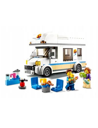 Lego City Wakacyjny kamper 60283 - 190 elementów wiek 5+