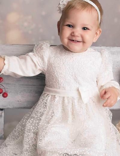 Sukienka niemowlęca do chrztu- Felicja