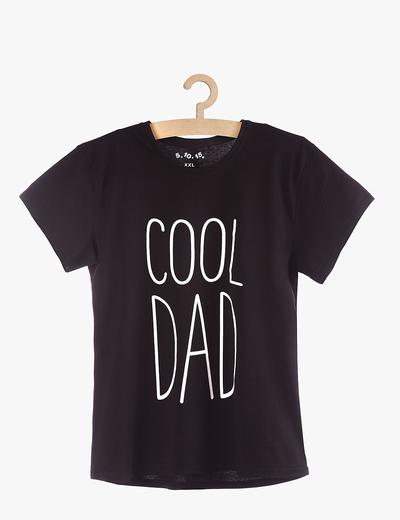 T-shirt męski bawełniany z napisem "Cool Dad"