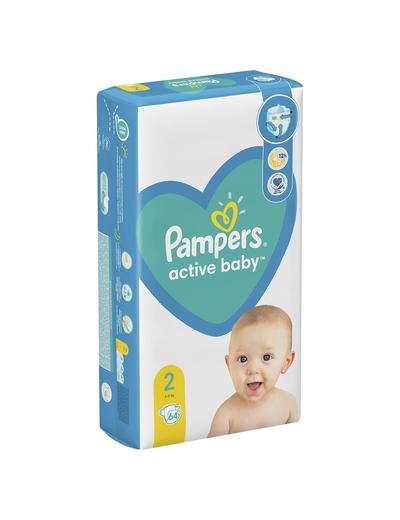 Pampers Active Baby, rozmiar 2, 64 pieluszki, 4-8kg