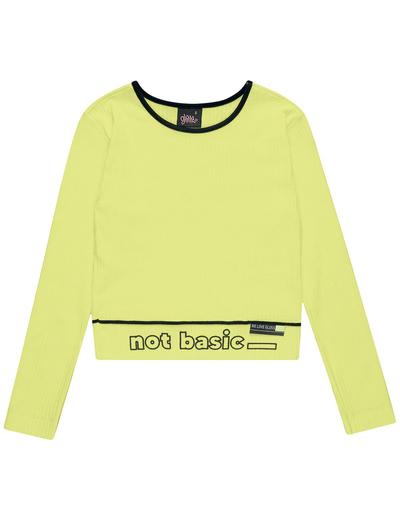 Żółta bluzka dla dziewczynki