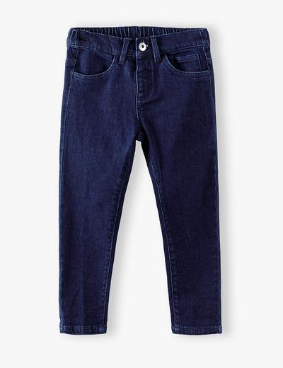 Spodnie chłopięce jeansowe- granatowe