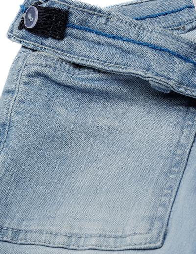 Jasnoniebieskie szorty jeansowe chłopięce