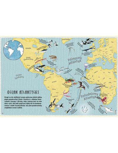 Atlas oceanicznych przygód - książka dla dzieci