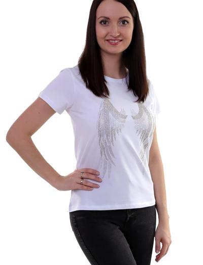 T-shirt damski biały- Skrzydła anioła