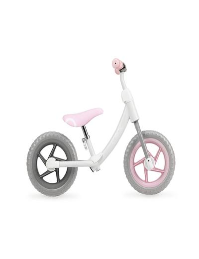 ROSS rowerek biegowy szaro -różowy MoMi