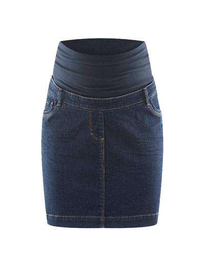 Spódnica jeansowa damska, ciążowa, granatowa, Bellybutton