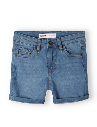 Jeansowe krótkie spodenki dla chłopca