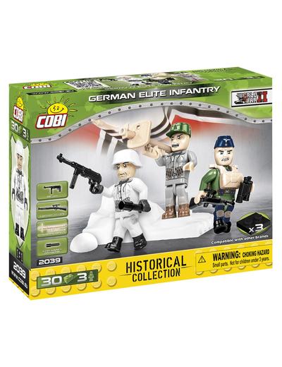 Klocki COBI 2039 German Elite Infantry Figurki Historical Collection - 30 el wiek 5+