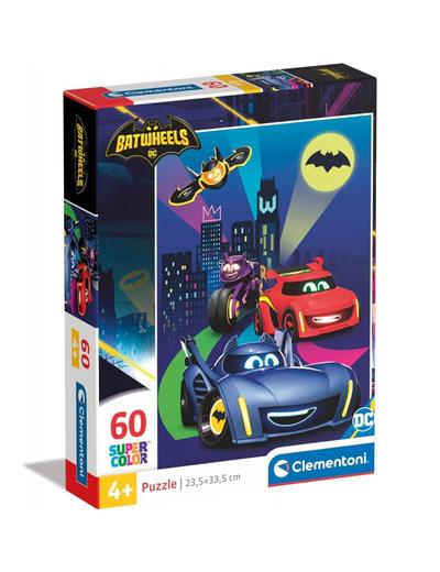 Puzzle 60 elementów Super Kolor Batwheels