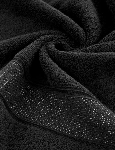 Ręcznik kąpielowy LIANA z bawełny 50x90 cm czarny