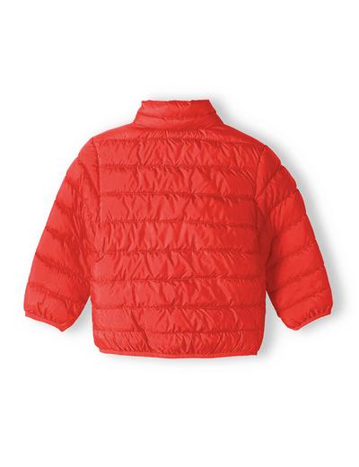 Czerwona kurtka przejściowa wiosenna dla chłopca