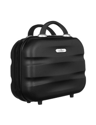 Podróżny kuferek z uchwytem na walizkę — Peterson czarny unisex