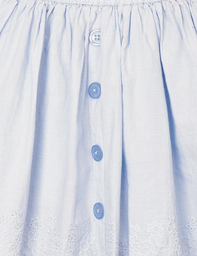 Tkaninowa spodniczka dla dziewczynki- haftowana