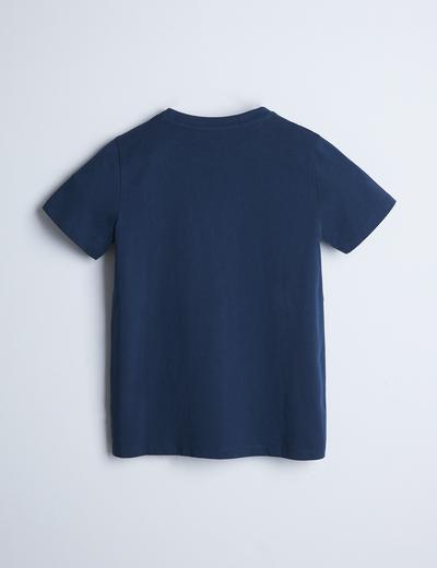 Bawełniany granatowy t-shirt dla dziecka - unisex - Limited Edition