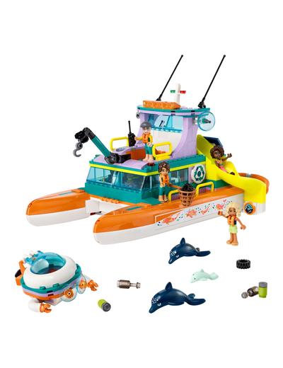 Klocki LEGO Friends 41734 Morska łódź ratunkowa - 717 elemetów, wiek 7 +