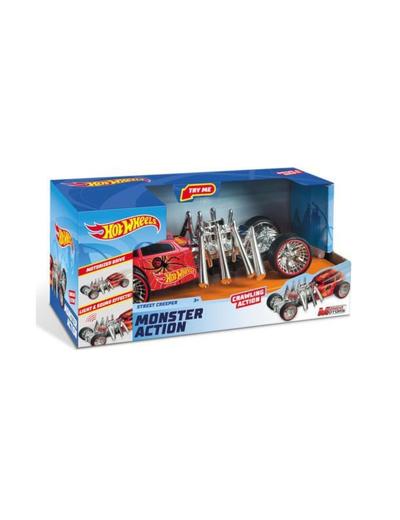 Mondo Hot Wheels L&S Monster Pająk - czerwony wiek 3+