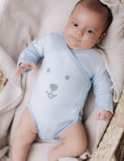 Body niemowlęce kopertowe - 100% bawełna