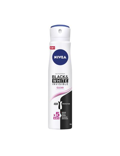 Black & White Clear Antyperspirant spray 250 ml