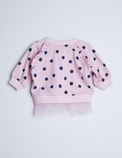 Różowy komplet niemowlęcy z miękkiej dzianiny - Limited Edition
