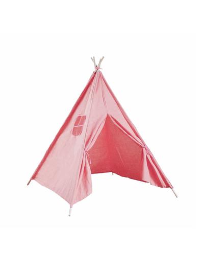 Namiot domek Teepee różowy 120x120x160cm