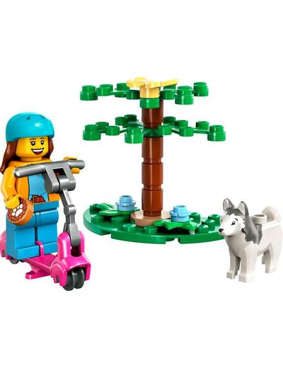 Klocki Lego City 30639 Wybieg dla psów i hulajnoga