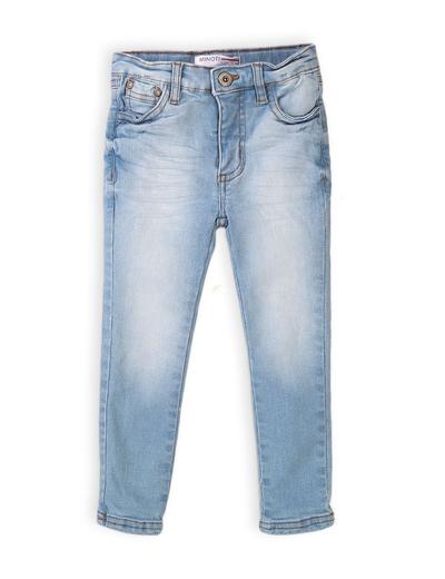 Denimowe spodnie jeansowe dla dziewczynki - niebieskie