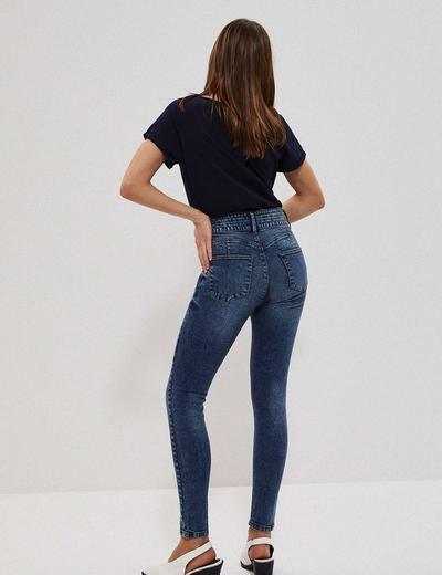 Spodnie jeansowe damskie push up