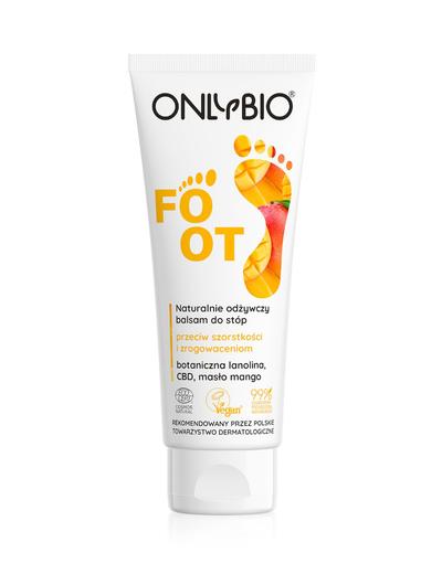 OnlyBio Foot Naturalnie odżywczy balsam do stóp