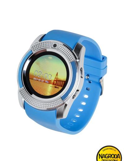 Smartwatch Garett G11 niebiesko-srebrny