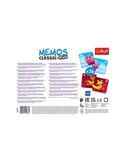 Gra dla dzieci -  Memos Classic Plus Cute Monsters wiek 3+