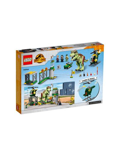 LEGO Jurassic World - Ucieczka tyranozaura 76944 - 140 elementów, wiek 4+