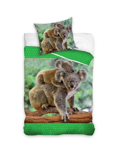 Pościeli bawełniana Koala 160x200+70x80 cm