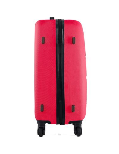 Duża twarda walizka (100 L) różowa - 75x48x33 cm