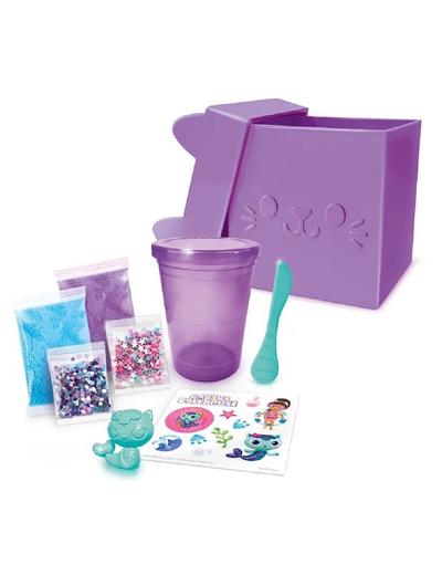 Masa plastyczna Koci Domek Gabi - Kocie pudełko z niespodzianką fioletowe- slime